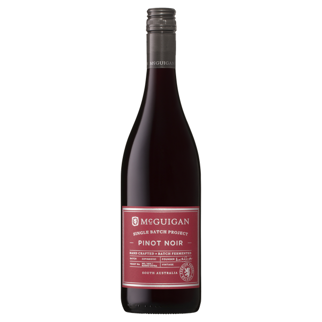 2025 McGuigan Single Batch Pinot Noir, hi-res image number null